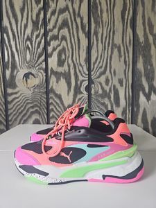 Size 7 Women's PUMA RS-Fast International Casual Shoes 375403-04 Multicolored